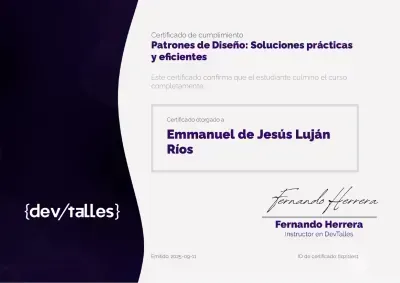 Patrones de Diseño